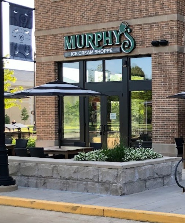 Murphy's in South Bend, IN, offers dairy-free, gluten-free, no-sugar-added, and vegan ice cream options to accommodate various needs.