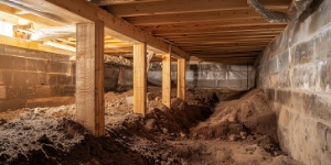 stabilization in crawl space