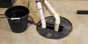 waterproofing sump pump