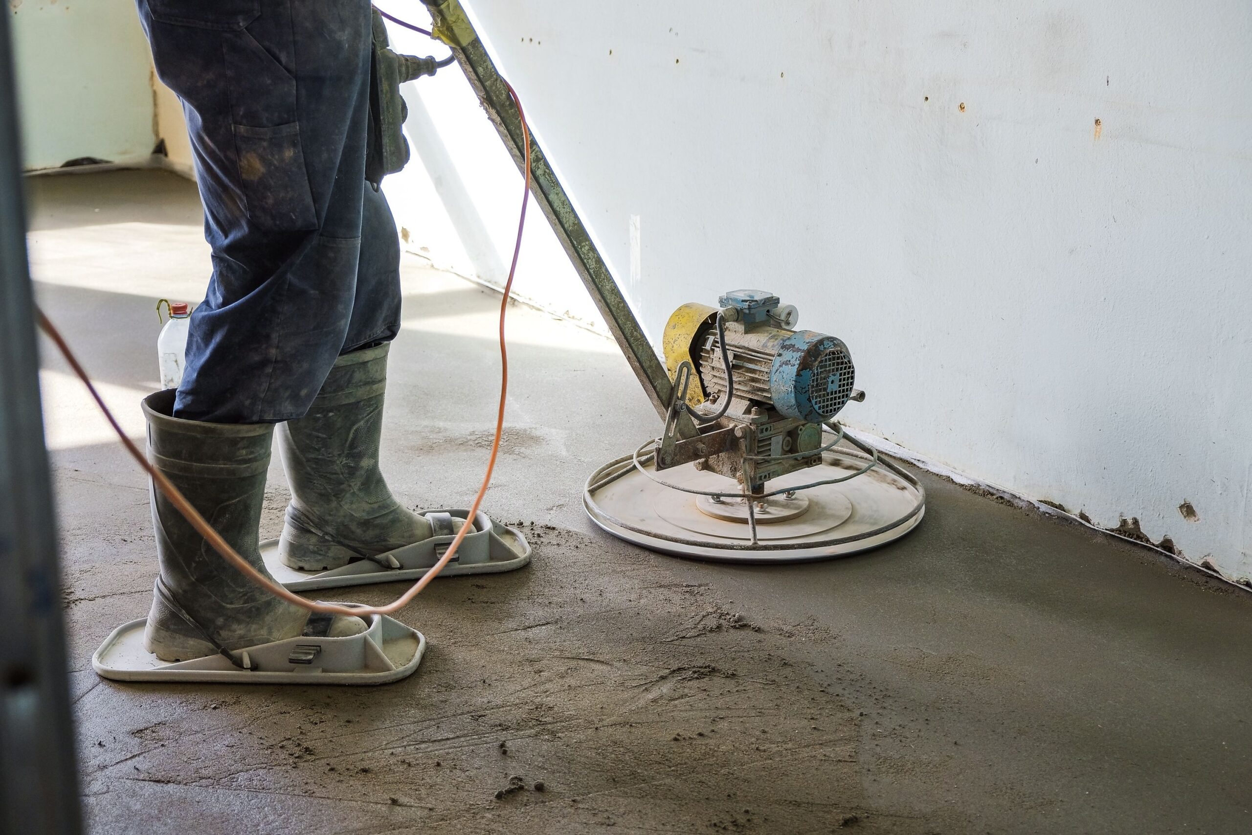 Concrete grinding is one method for leveling uneven concrete.
