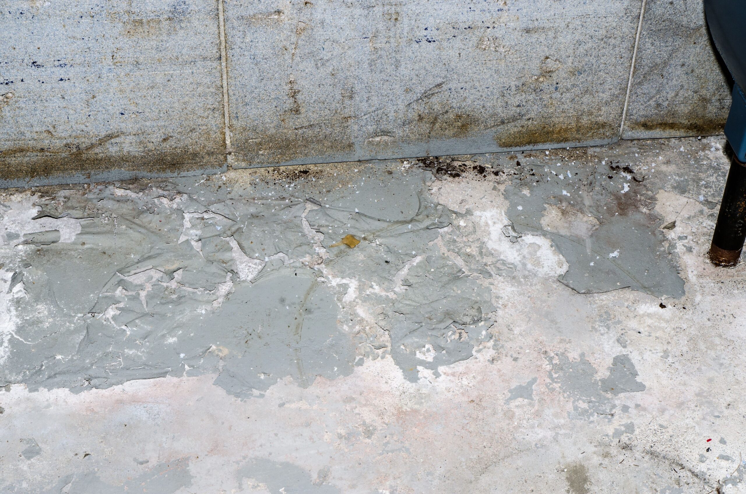 Checking for moisture before finishing a basement is a must.