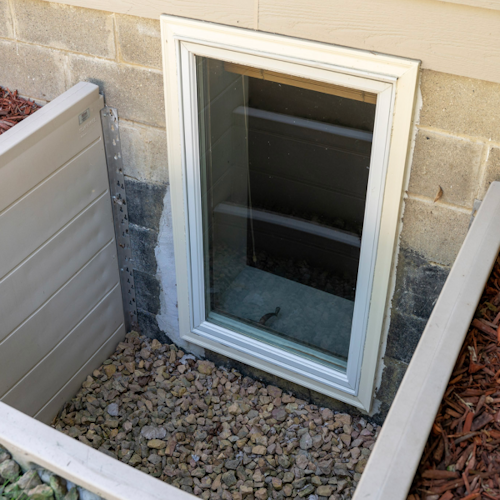 Egress windows increase home safety. 