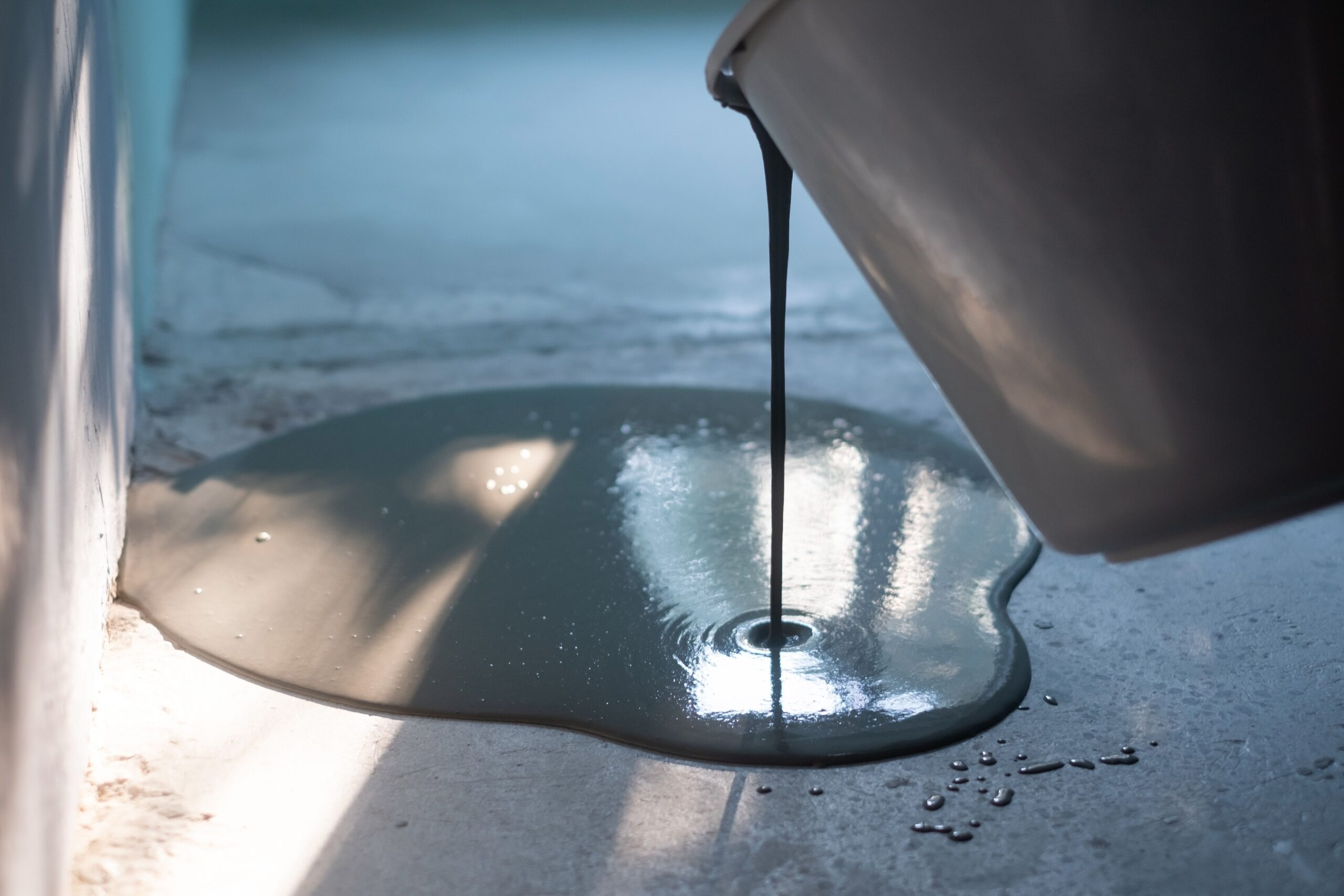 Self-leveling concrete compound is one method for leveling uneven concrete.